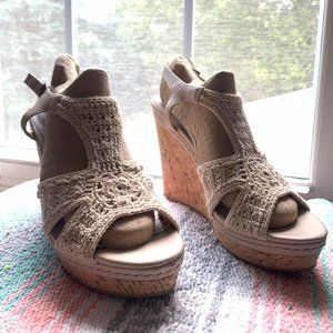 Audrey Brooke | Crochet Wedge | Size 8
